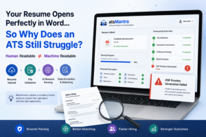 Your Resume Opens Perfectly in Microsoft Word… So Why Does an ATS Still Struggle?